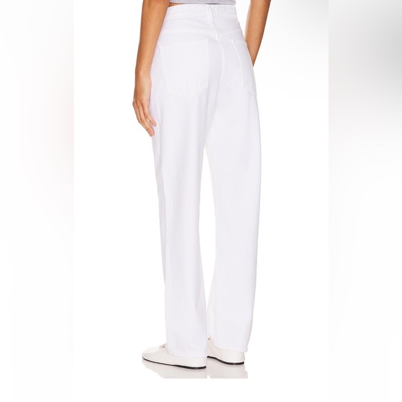 AGOLDE Criss Cross Straight Jeans in Milkshake - Picture 2 of 3